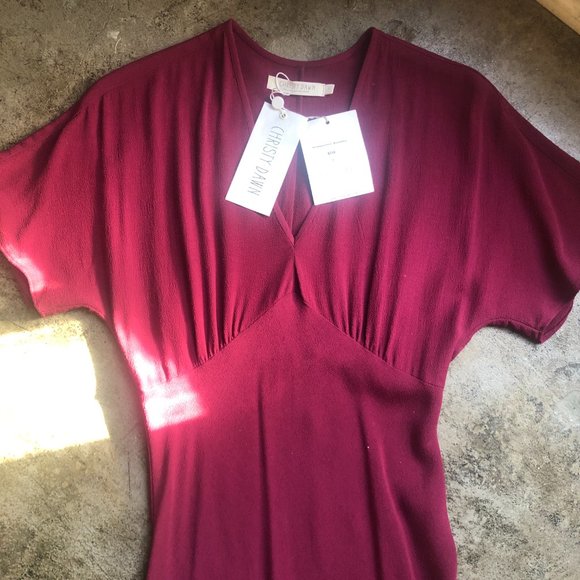 NWT Christy Dawn Sequoia Dress in Boysenberry Small - Picture 4 of 7